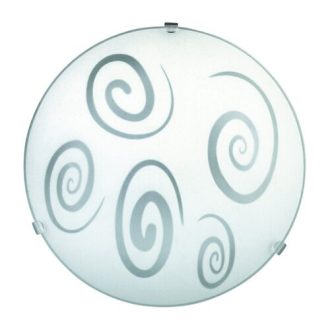   Rábalux Spiral Mennyezeti lámpa E27 1x MAX 60W IP20 fehér RAB1822
