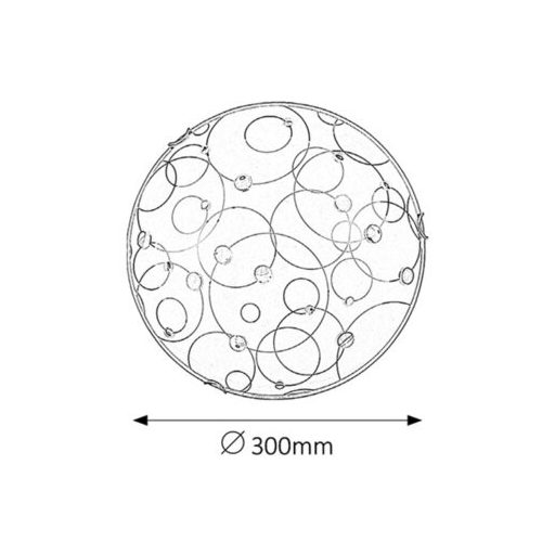 Rábalux Jolly Beltéri lámpa  E27 1x MAX 60 - RAB1861