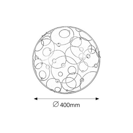 Rábalux Jolly Beltéri lámpa  E27 2x MAX 60 - RAB1862