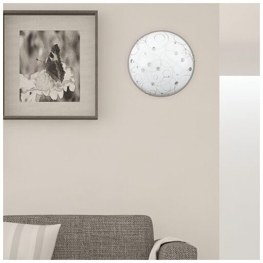 Rábalux Jolly Mennyezeti lámpa E27 2x MAX 60W IP20 fehér mintás RAB1862