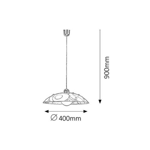 Rábalux Jolly Beltéri lámpa  E27 1x MAX 60 - RAB1864