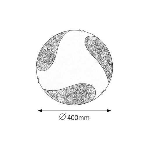 Rábalux Art gold Beltéri lámpa  E27 2x MAX 60 - RAB1942