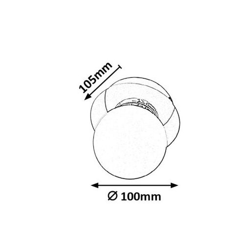 Rábalux Becca Beltéri lámpa  G9 1X MAX 28 - RAB2110