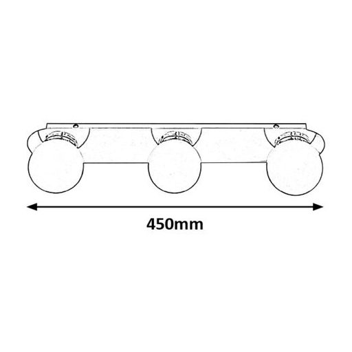 Rábalux Becca Beltéri lámpa  G9 3X MAX 28 - RAB2112