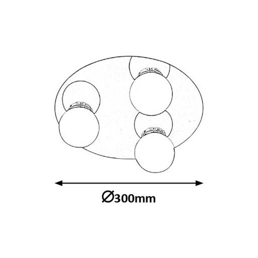 Rábalux Becca Beltéri lámpa  G9 3X MAX 28 - RAB2113