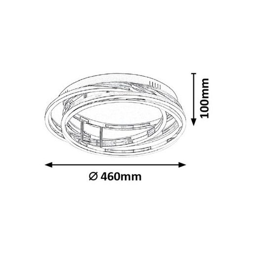 Rábalux Selena Beltéri lámpa természetes fehér LED 40 - RAB2183