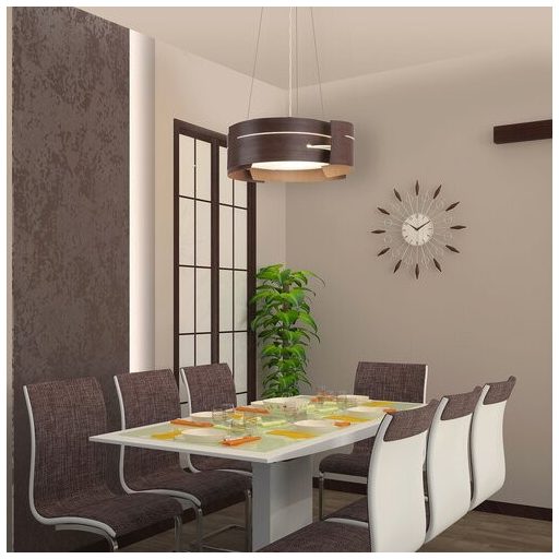 Rábalux Berbera Függeszték E27 3x MAX 60W IP20 wenge RAB2215