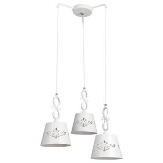   Rábalux Anna Függeszték E14 1x MAX 40W IP20 matt fehér RAB2234