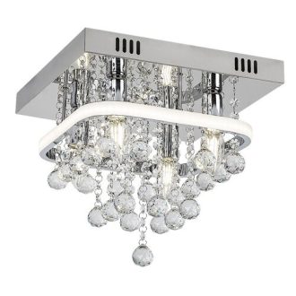   Rábalux Pallas Beltéri lámpa természetes fehér LED 23+ E14 4x MAX 40 - RAB2238