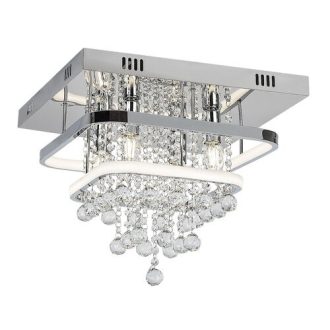   Rábalux Pallas Beltéri lámpa természetes fehér LED 36+ E14 4x MAX 40 - RAB2239