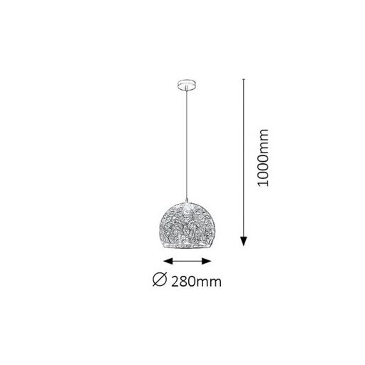 Rábalux Manorca Beltéri lámpa  E27 1x MAX 40 - RAB2276