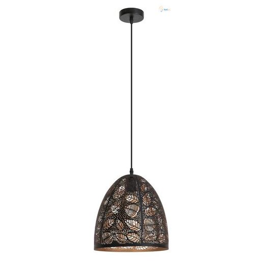 Rábalux Manorca Függeszték E27 1x MAX 40W IP20 fekete RAB2277
