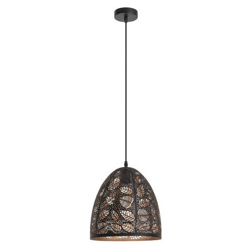 Rábalux Manorca Függeszték E27 1x MAX 40W IP20 fekete RAB2277