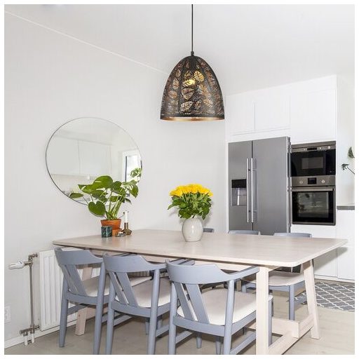 Rábalux Manorca Függeszték E27 1x MAX 40W IP20 fekete RAB2277