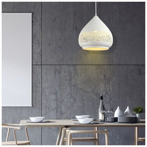 Rábalux Kaia Függeszték E27 1x MAX 40W IP20 fehér RAB2279