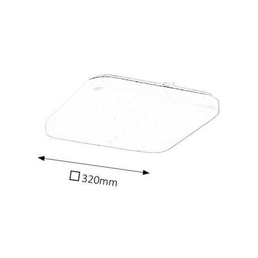 Rábalux Rob Beltéri lámpa természetes fehér LED 32 - RAB2287