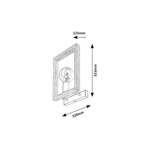 Rábalux Indigo Beltéri lámpa  E27 1x MAX 40 - RAB2289