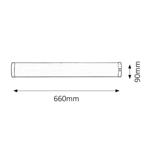 Rábalux Soft Beltéri lámpa meleg fehér G13 T8 1x MAX 18 - RAB2329