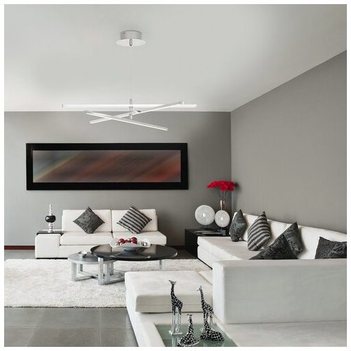 Rábalux Meredith Függeszték LED 18W 4000K IP20 króm RAB2480