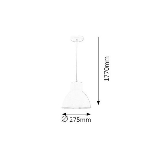 Rábalux Derek Függeszték E27 1x MAX 60W IP20 antracit RAB2578
