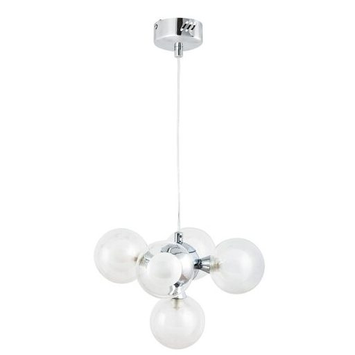 Rábalux Briella Függeszték G9 5x MAX 28W 2700K IP20 króm RAB2623