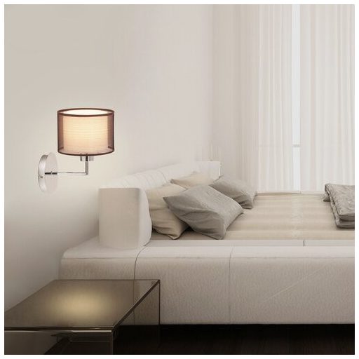 Rábalux Anastasia Fali lámpa E27 1x MAX 60W IP20 króm RAB2628