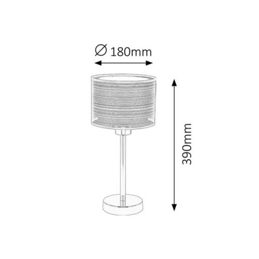 Rábalux Anastasia Beltéri lámpa  E27 1x MAX 60 - RAB2631
