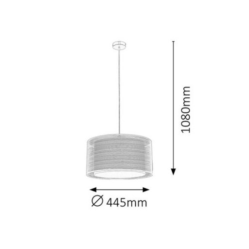 Rábalux Anastasia Beltéri lámpa  E27 1x MAX 60 - RAB2632