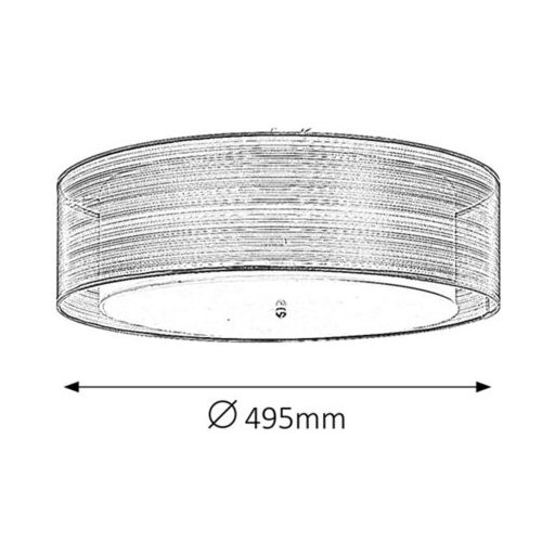 Rábalux Anastasia Beltéri lámpa  E14 3x MAX 25 - RAB2634