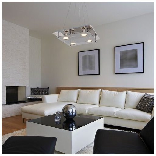 Rábalux Naomi Beltéri lámpa meleg fehér GU10 4x MAX 15 - RAB2648