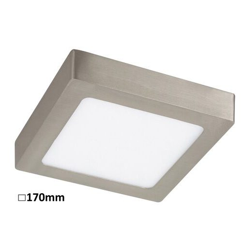 Rábalux Lois Ráépíthető és Beépíthető lámpa LED 170x170mm 12W 3000K IP20 szatin króm RAB2667