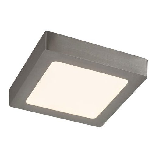 Rábalux Lois Ráépíthető és Beépíthető lámpa LED 170x170mm 12W 3000K IP20 szatin króm RAB2667