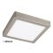Rábalux Lois Ráépíthető és Beépíthető lámpa LED 225x225mm 18W 3000K IP20 szatin króm RAB2668