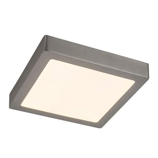 Rábalux Lois Ráépíthető és Beépíthető lámpa LED 225x225mm 18W 3000K IP20 szatin króm RAB2668