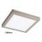 Rábalux Lois Ráépíthető és Beépíthető lámpa LED 300x300mm 24W 3000K IP20 szatin króm RAB2669