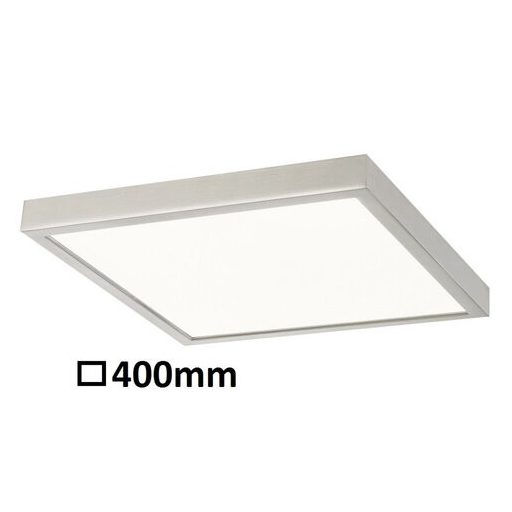 Rábalux Lois Ráépíthető és Beépíthető lámpa LED 400x400mm 36W 3000K IP20 szatin króm RAB2670