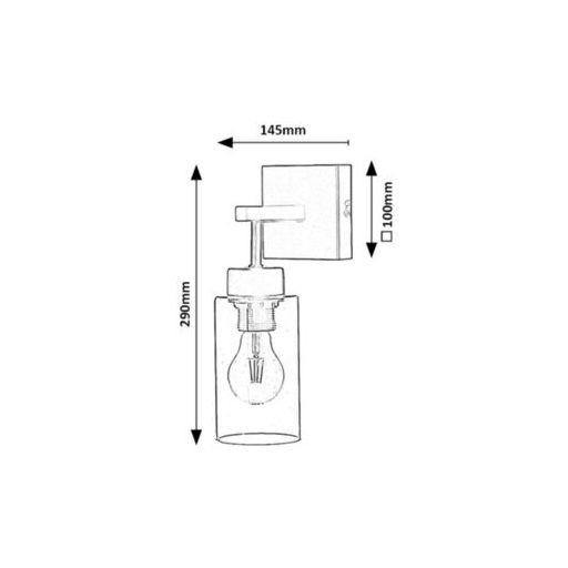 Rábalux Prudence Beltéri lámpa  E27 1x MAX 40 - RAB2671