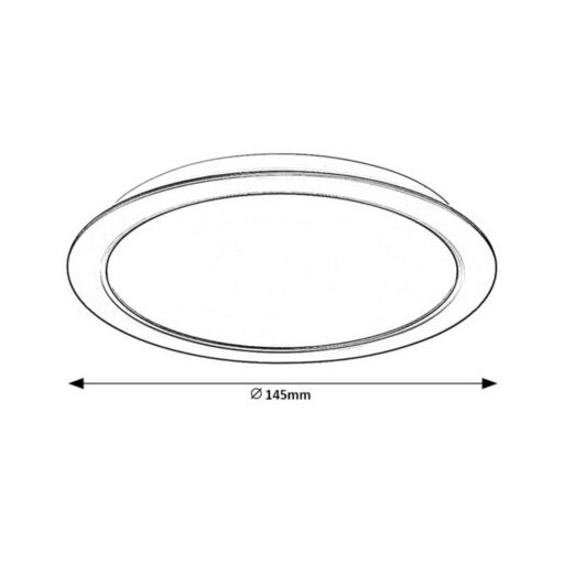 Rábalux Shaun Beltéri lámpa természetes fehér LED 12 - RAB2679