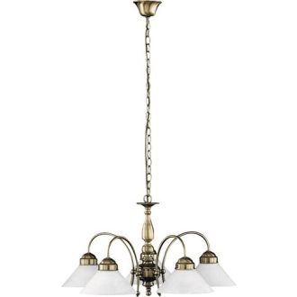 Rábalux Marian Csillár E27 5x MAX 60W IP20 bronz RAB2705