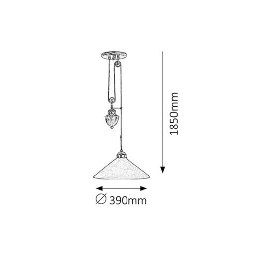 Rábalux Marian Beltéri lámpa  E27 1x MAX 100 - RAB2706