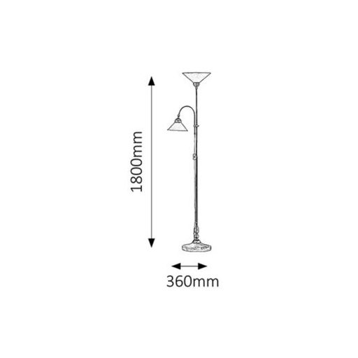 Rábalux Marian Beltéri lámpa  E27 2x MAX 60 - RAB2708