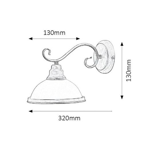 Rábalux Elisett Beltéri lámpa  E27 1x MAX 60 - RAB2751