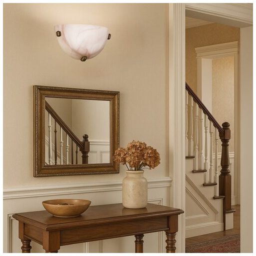 Rábalux Alabastro Beltéri lámpa  E27 1x MAX 60 - RAB3053