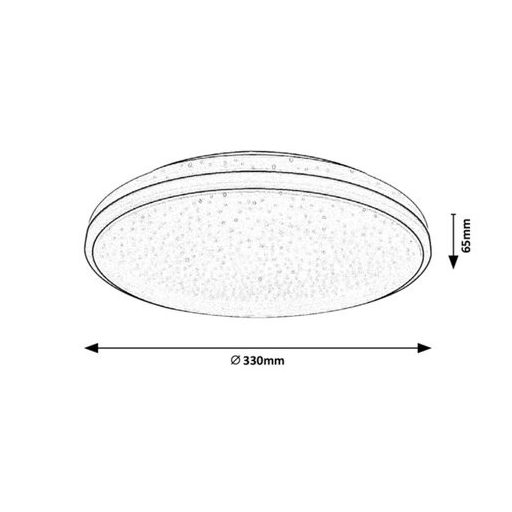 Rábalux Slava Beltéri lámpa meleg fehér LED 18 - RAB3054