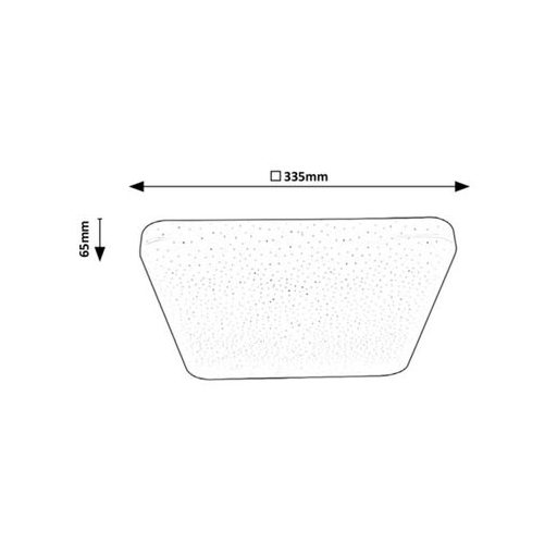 Rábalux Lucas Beltéri lámpa természetes fehér LED 18 - RAB3073