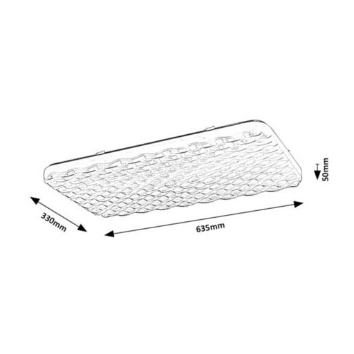 Rábalux Eldrick Beltéri lámpa természetes fehér LED 36 - RAB3087