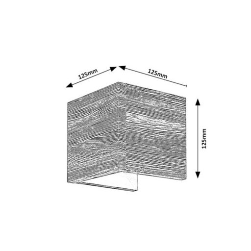 Rábalux Cinnamon Beltéri lámpa meleg fehér LED 7 - RAB3090