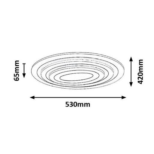 Rábalux Taneli Beltéri lámpa változtatható LED 41 - RAB3097