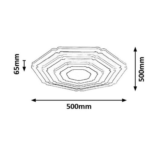 Rábalux Taneli Beltéri lámpa változtatható LED 41 - RAB3100