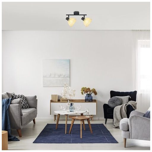 Rábalux Rattan Beltéri lámpa  E14 2x MAX 15 - RAB3134